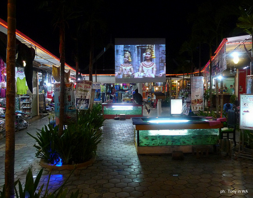 Mercato notturno di Siem Reap